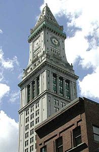 The magnificent old Customs House, now a Marriott.