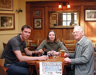 Pub Lunch at the Flask, in Hampstead