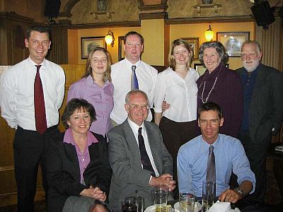 Pic taken at the reception after my mother's funeral.