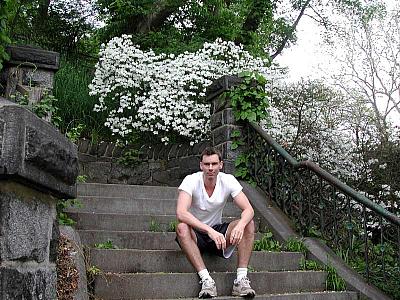 After running in Fairmount Park