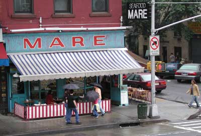 Rainy day on 8th Ave, Chelsea