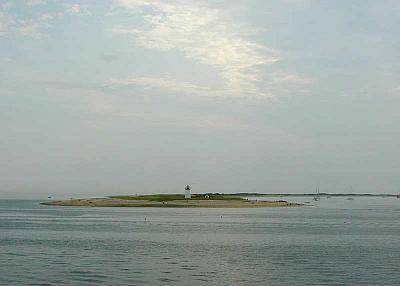 The view of the lighthouse at the tip of the Cape