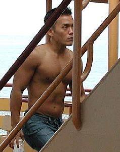 Another beautiful view. He was gorgeous, but was unfortunately also extremely aware of it.