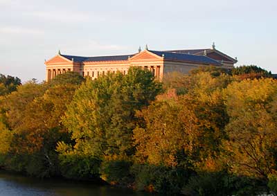 The Art Museum, above the Schullykill