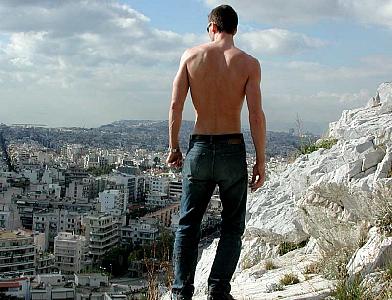 From Filopappou Hill, overlooking Athens