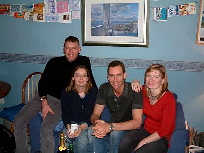 The kids: Neil, Kirstie, me and Sally