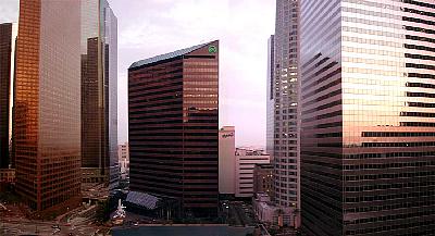 The view from my huge hotel window.