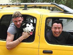 Ben, Keith and Fluppy