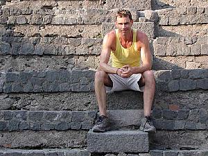 In one of the theaters of Pompei