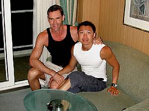 Inside our state room before our last breakfast on board