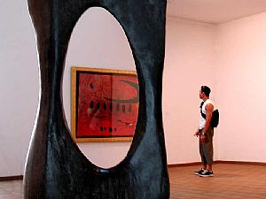 In the Joan Miro Foundation