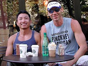 Ah.... A frappucino at Starbucks at Odeon