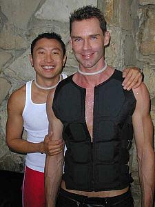 Ben and I late Saturday night before going out to the Mayan