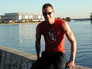 The Kennedy Center in the background